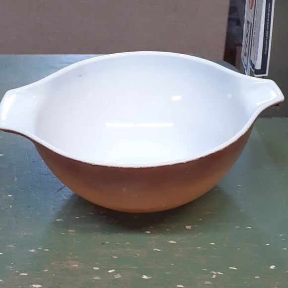 Vintage Pyrex Cinderella Mixing Nesting Bowl #442 Old Orchard Pattern 1.5QT - Picture 1 of 9